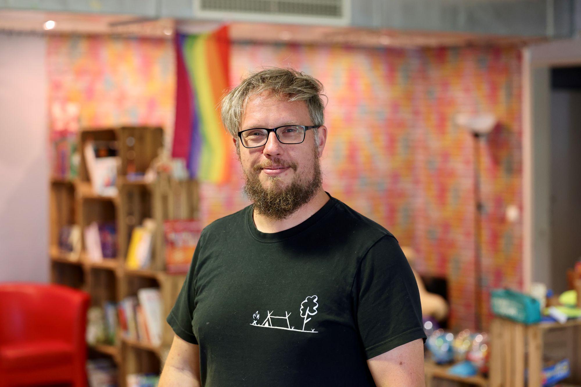 Michael Sarasa ist Leiter des P4 (ehemals Offene Tür Gut Kullen).