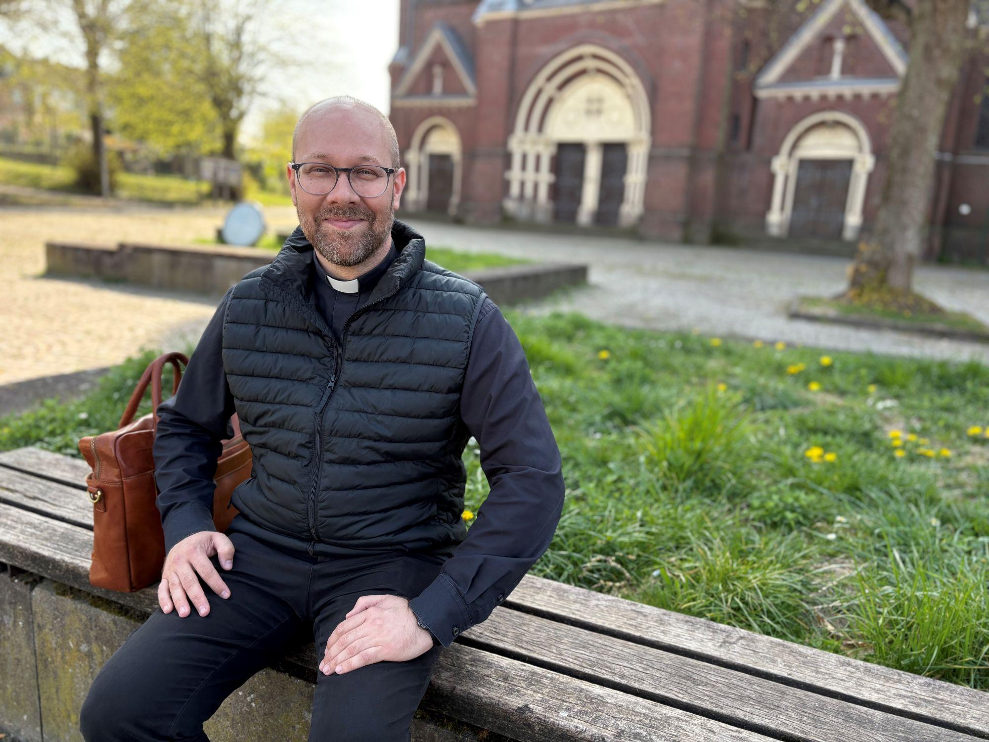 Eine kindliche Vorfreude spürt René Streitenbürger beim Gedanken an seine bevorstehende Priesterweihe.
