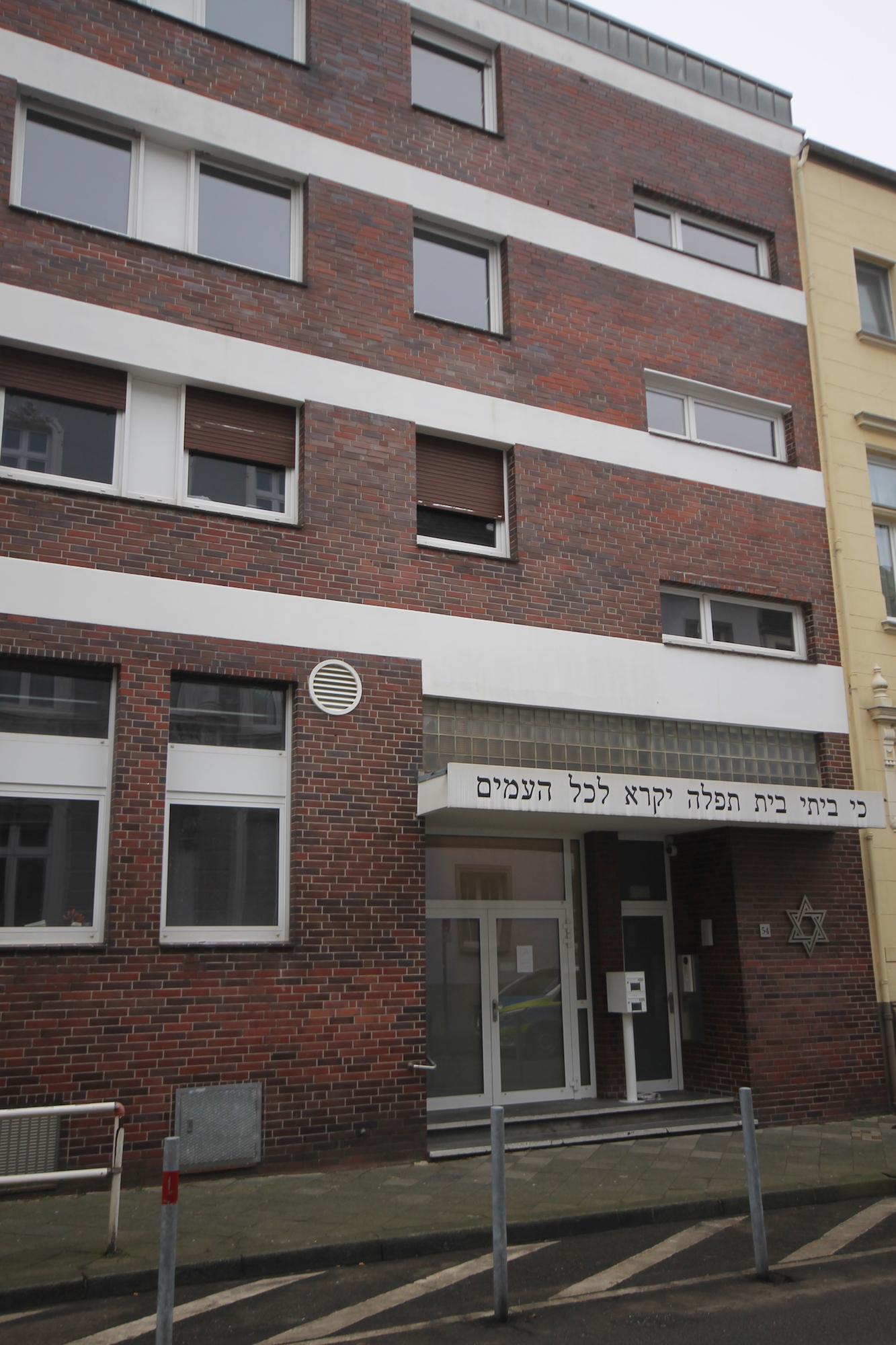 Die neue Synagoge in Mönchengladbach. 700 Mitglieder zählt die Jüdische Gemeinde.