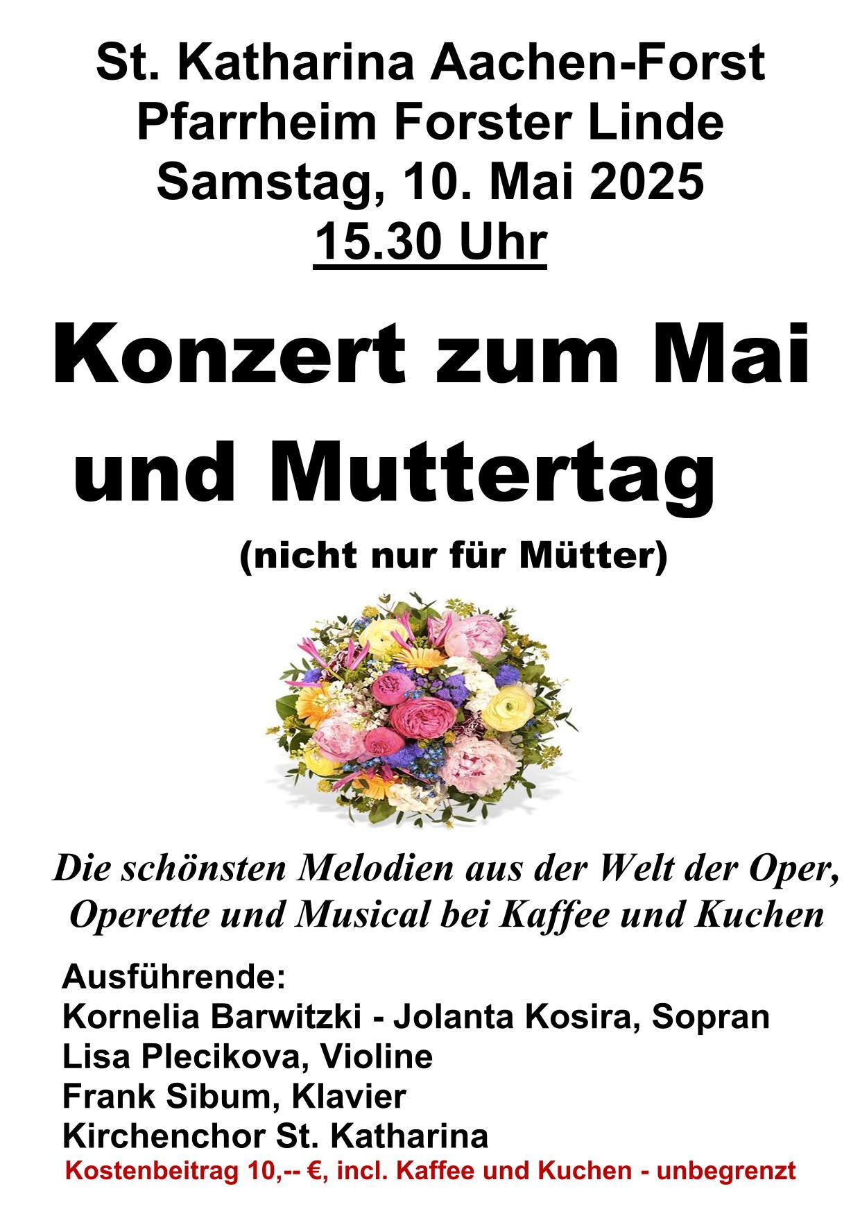 Plakat Muttertag 2025